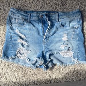 💢SOLD💢 Distressed American Eagle Jean Shorts